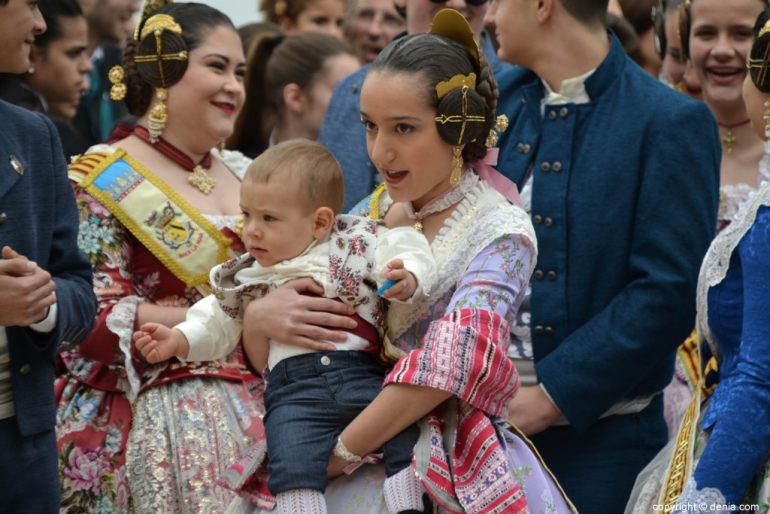 Pleitesias a las falleras mayores de Dénia - Falla Baix la Mar