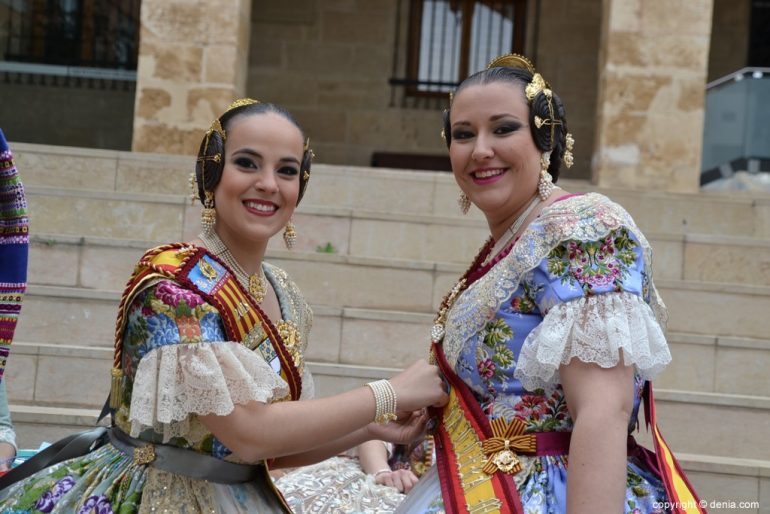 Pleitesias a las falleras mayores de Dénia - Falla Baix la Mar