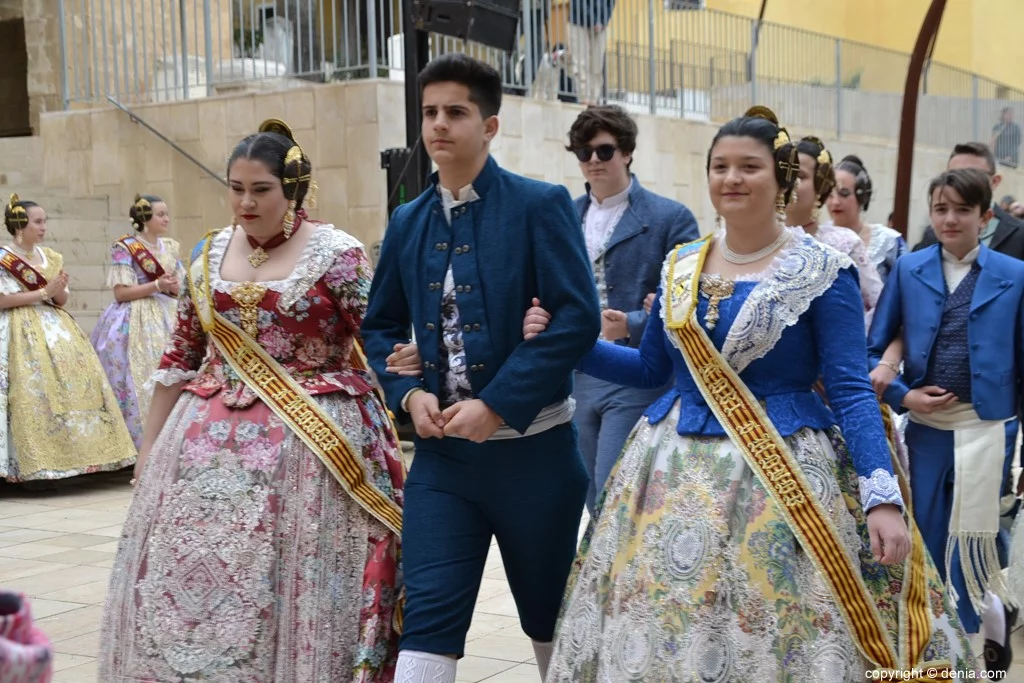 Pleitesias a las falleras mayores de Dénia – Falla Baix la Mar