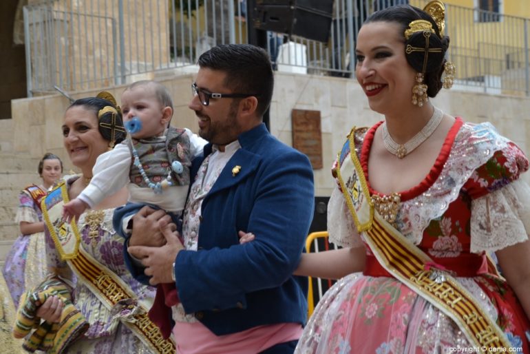 Pleitesias a las falleras mayores de Dénia - Falla Baix la Mar