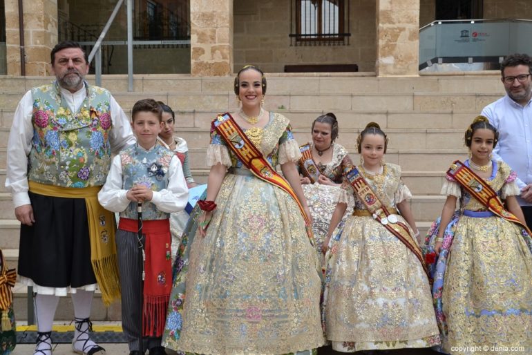 Pleitesias a las falleras mayores de Dénia - Falla Oeste