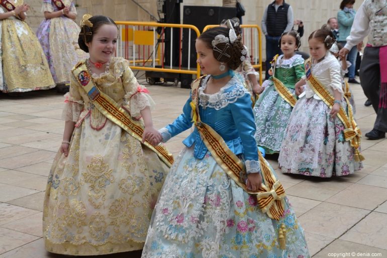 Pleitesias a las falleras mayores de Dénia - Falla Oeste