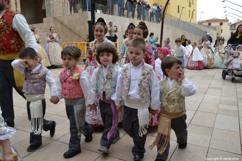 Pleitesias a las falleras mayores de Dénia - Falla Oeste