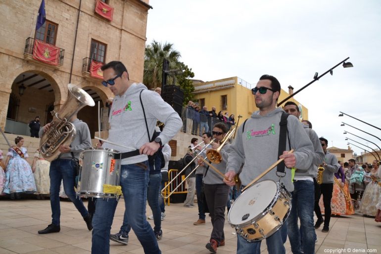 Pleitesias a las falleras mayores de Dénia - Falla Port Rotes