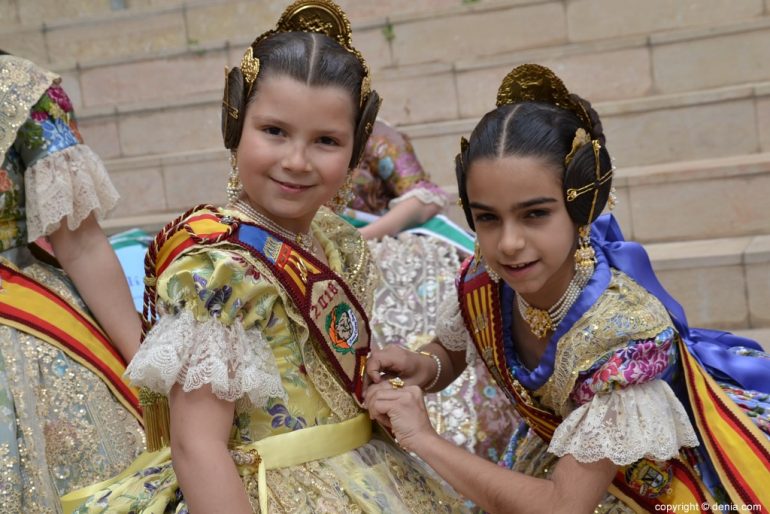 Pleitesias a las falleras mayores de Dénia - Falla Centro