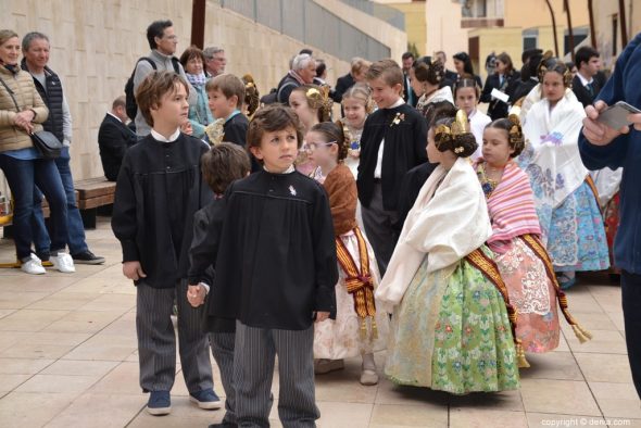 092 pleitesias a las falleras mayores de denia falla centro