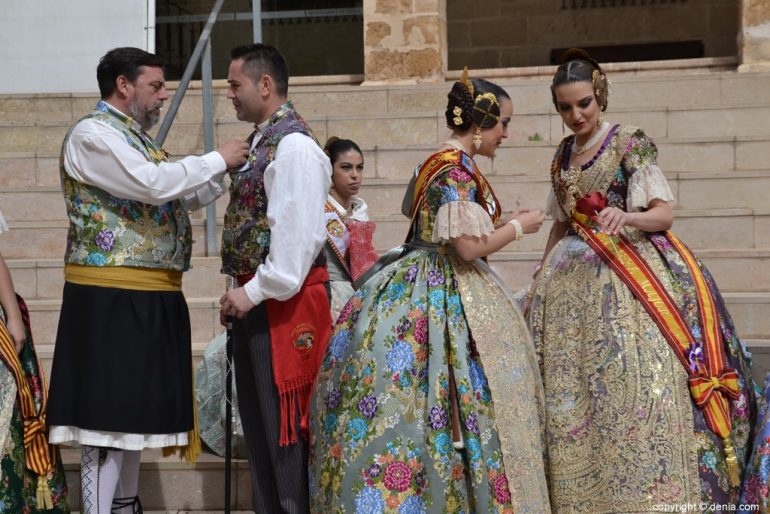 Pleitesias a las falleras mayores de Dénia - Falla París Pedrera