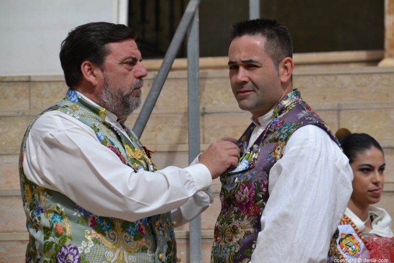 Pleitesias a las falleras mayores de Dénia - Falla París Pedrera