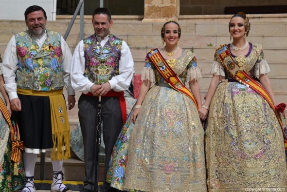 109 pleitesias a las falleras mayores de denia falla paris pedrera