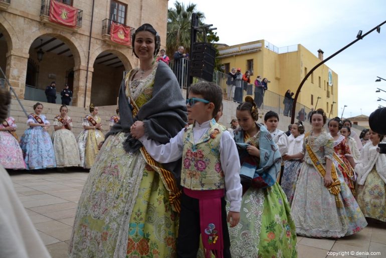 Pleitesias a las falleras mayores de Dénia - Falla Saladar