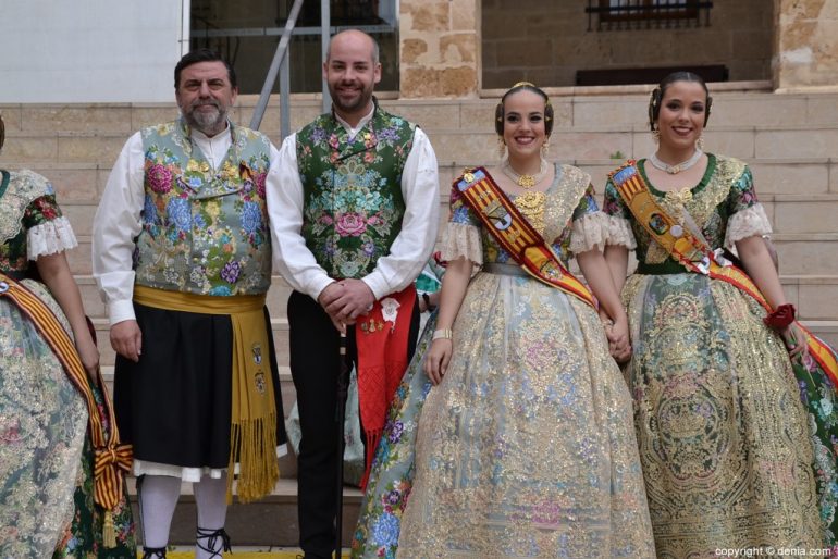 Pleitesias a las falleras mayores de Dénia - Falla Saladar