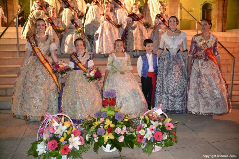 Elección Falleras Mayores de Dénia 2019 - Cargos falla Saladar 2019