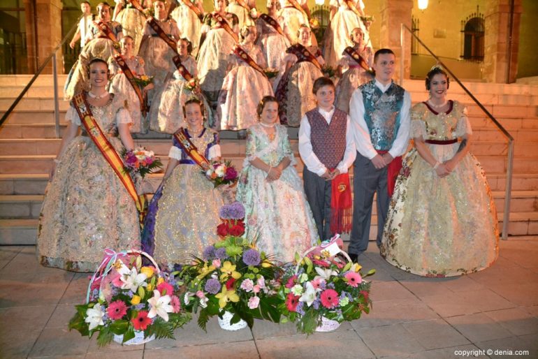 Elección Falleras Mayores de Dénia 2019 - Cargos falla París Pedrera 2019