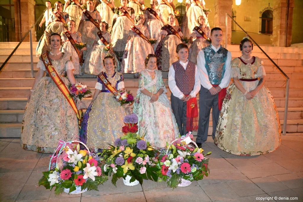 Elección Falleras Mayores de Dénia 2019 – Cargos falla París Pedrera 2019