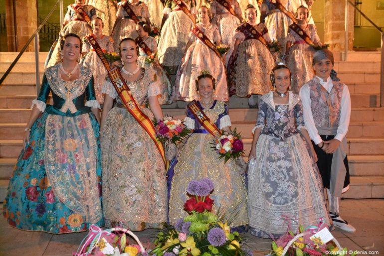 Elección Falleras Mayores de Dénia 2019 - Cargos falla Port Rotes 2019