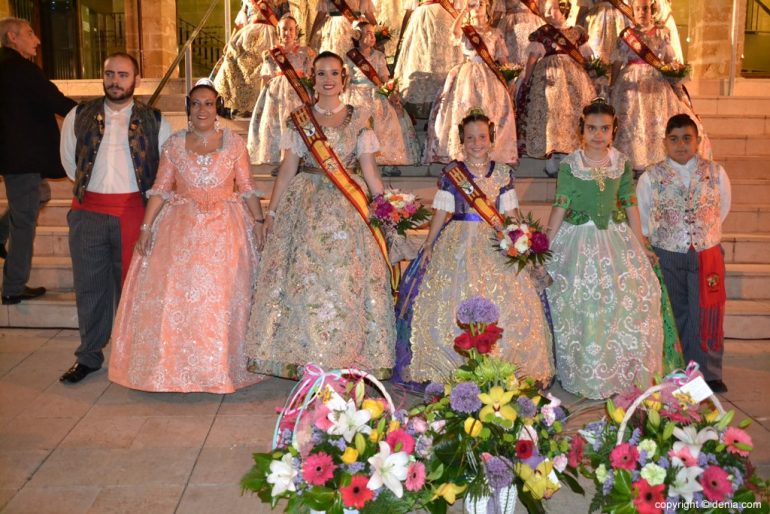 Elección Falleras Mayores de Dénia 2019 - Cargos falla Camp Roig 2019