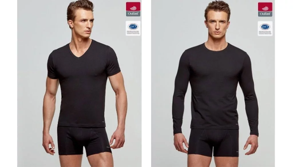 Ropa interior termorreguladora para hombres de Innovation Impetus – Leveleleven