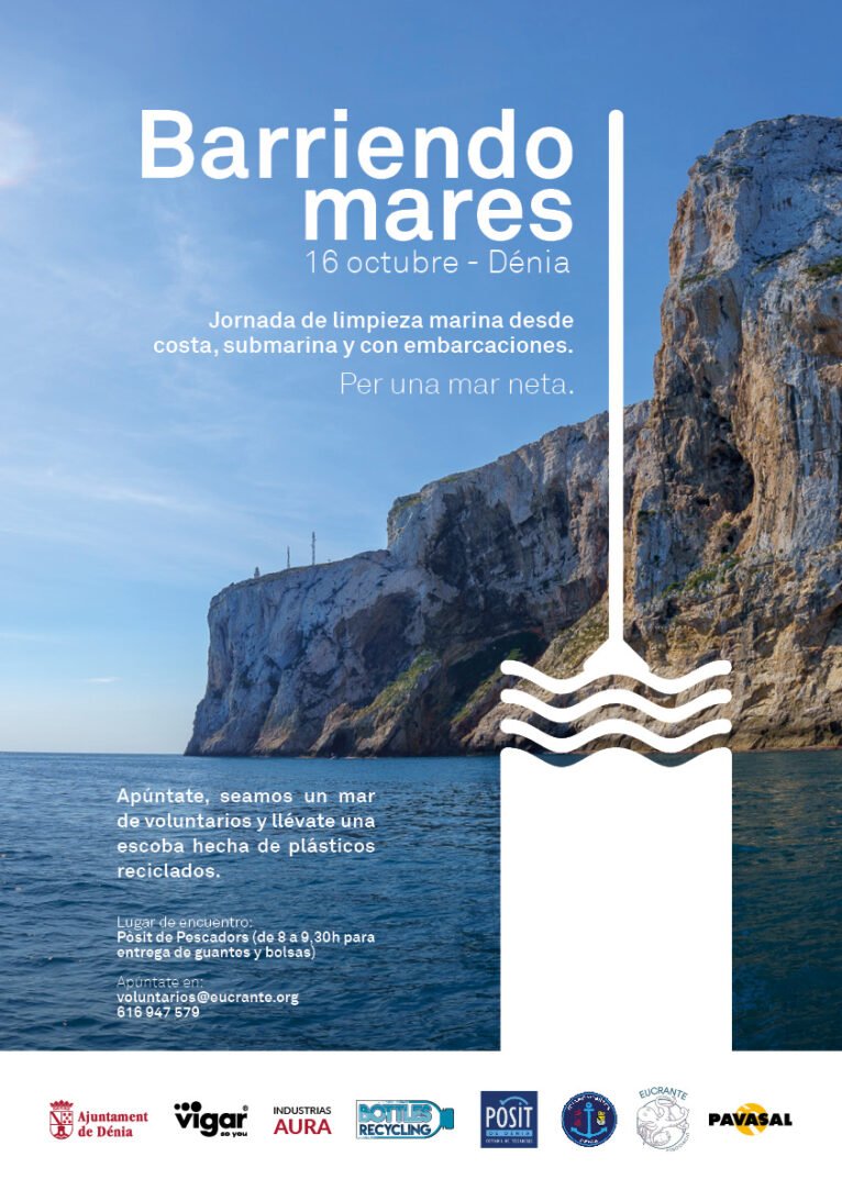 Cartel jornada Barriendo mares