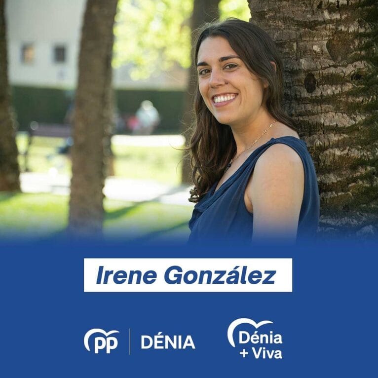 Irene González, número 18 del PP Dénia