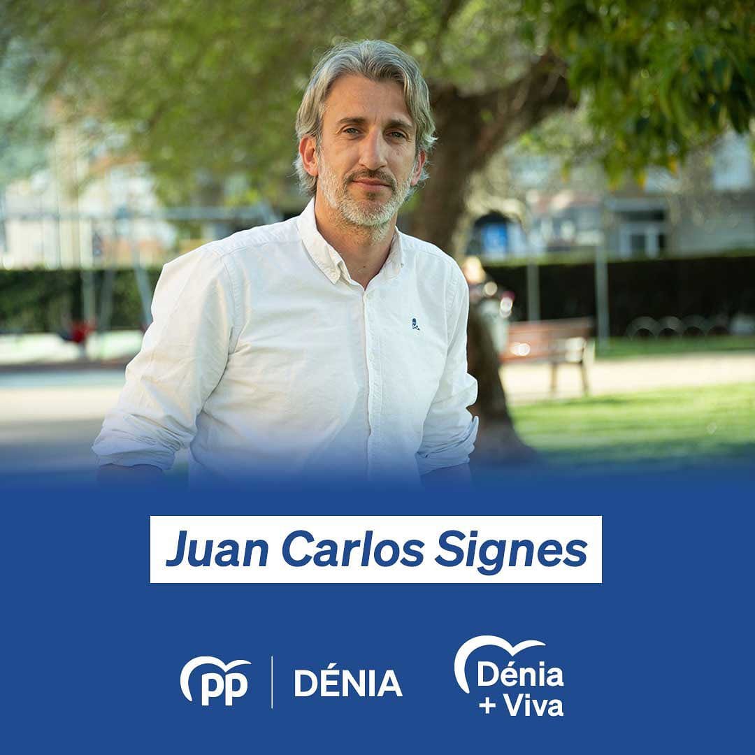 Juan Carlos Signes, número 3 del PP Dénia