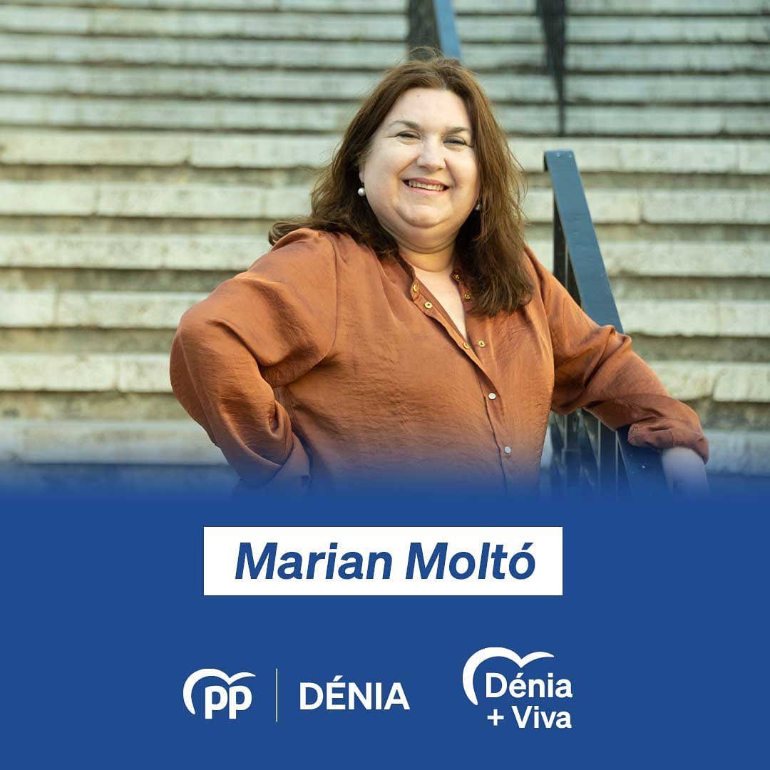 Marian Moltó, número 4 del PP Dénia