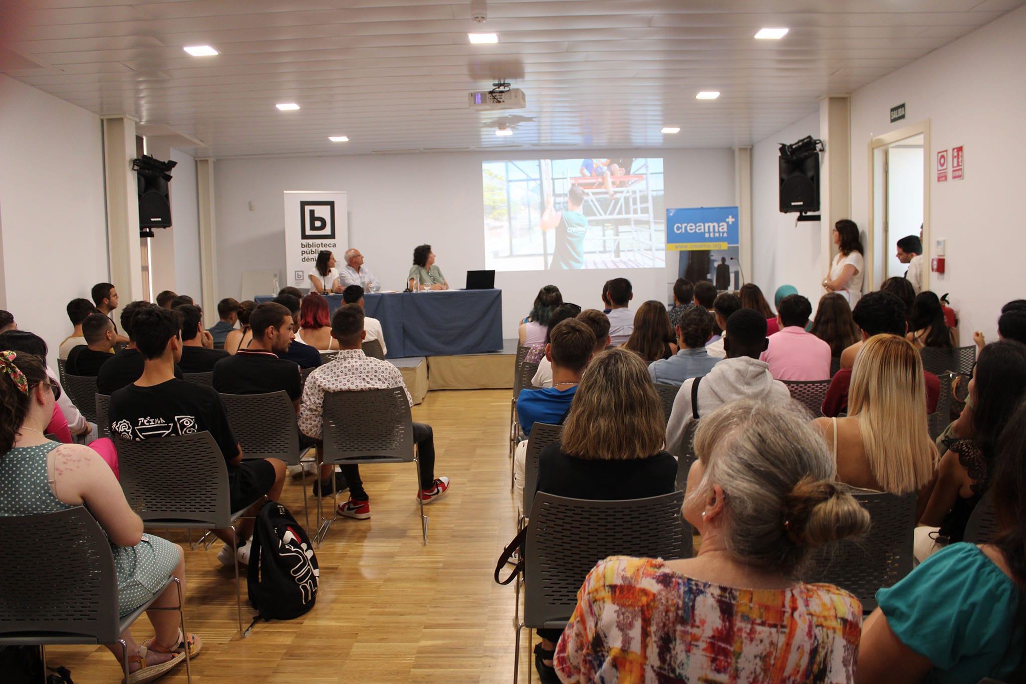 Acto de entrega de diplomas de Creama