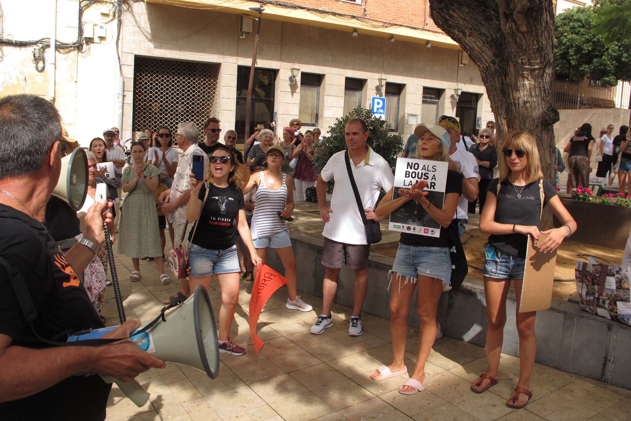 Manifestación contra los Bous a la Mar en Dénia 03