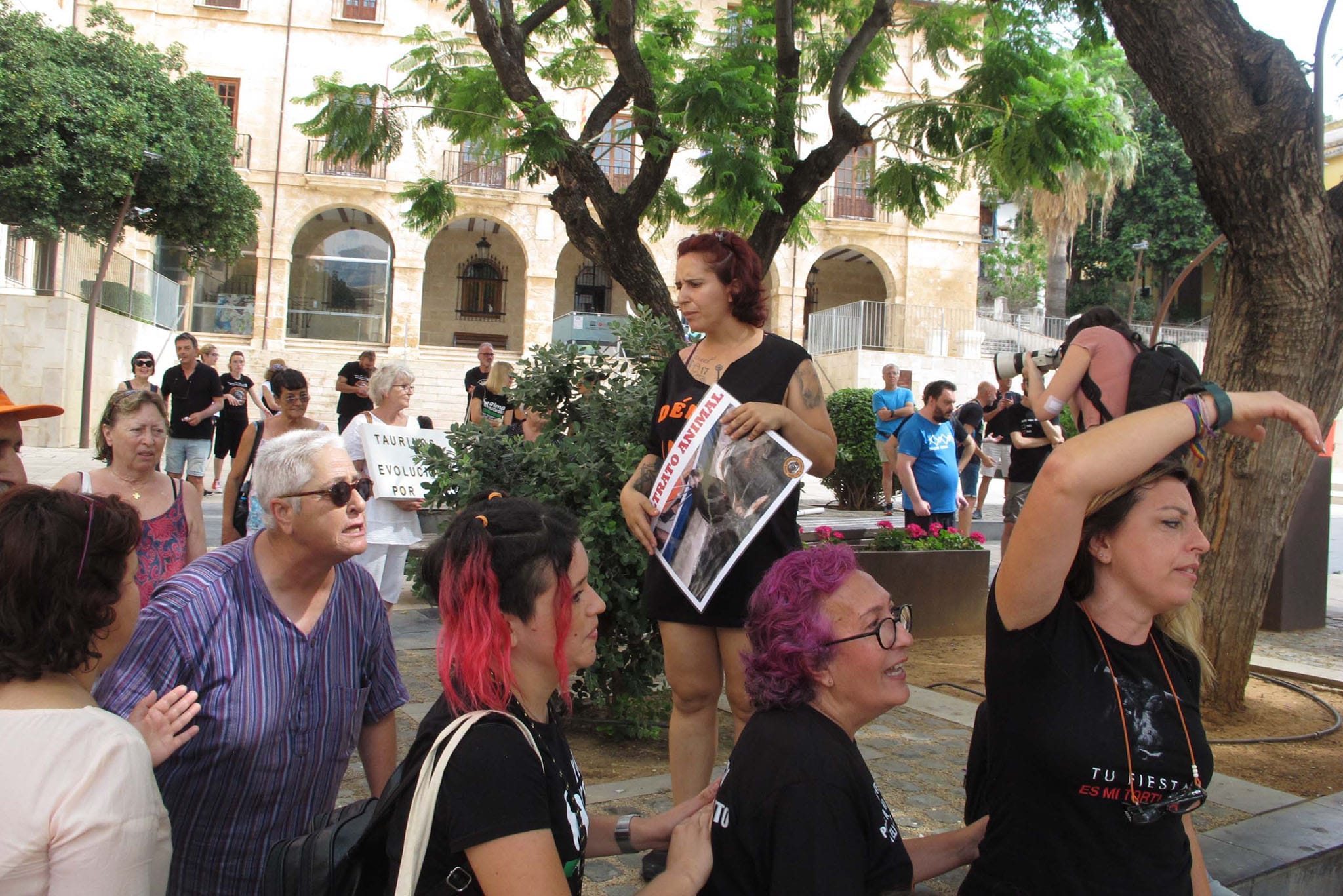 Manifestación contra los Bous a la Mar en Dénia 04