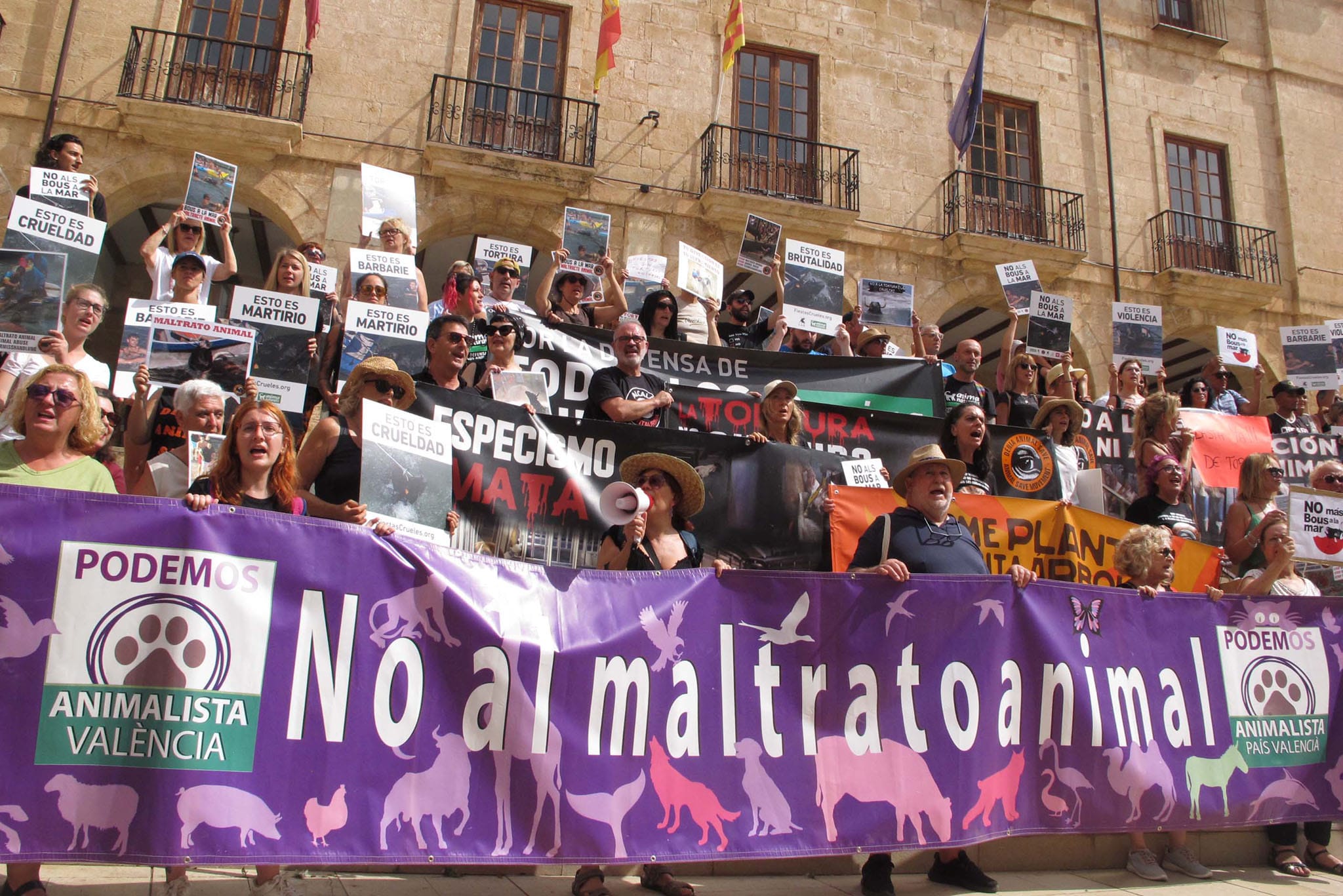 Manifestación contra los Bous a la Mar en Dénia 14