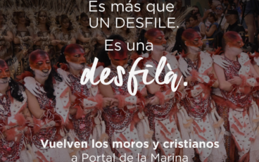 vuelven los moros y cristianos a portal de la marina