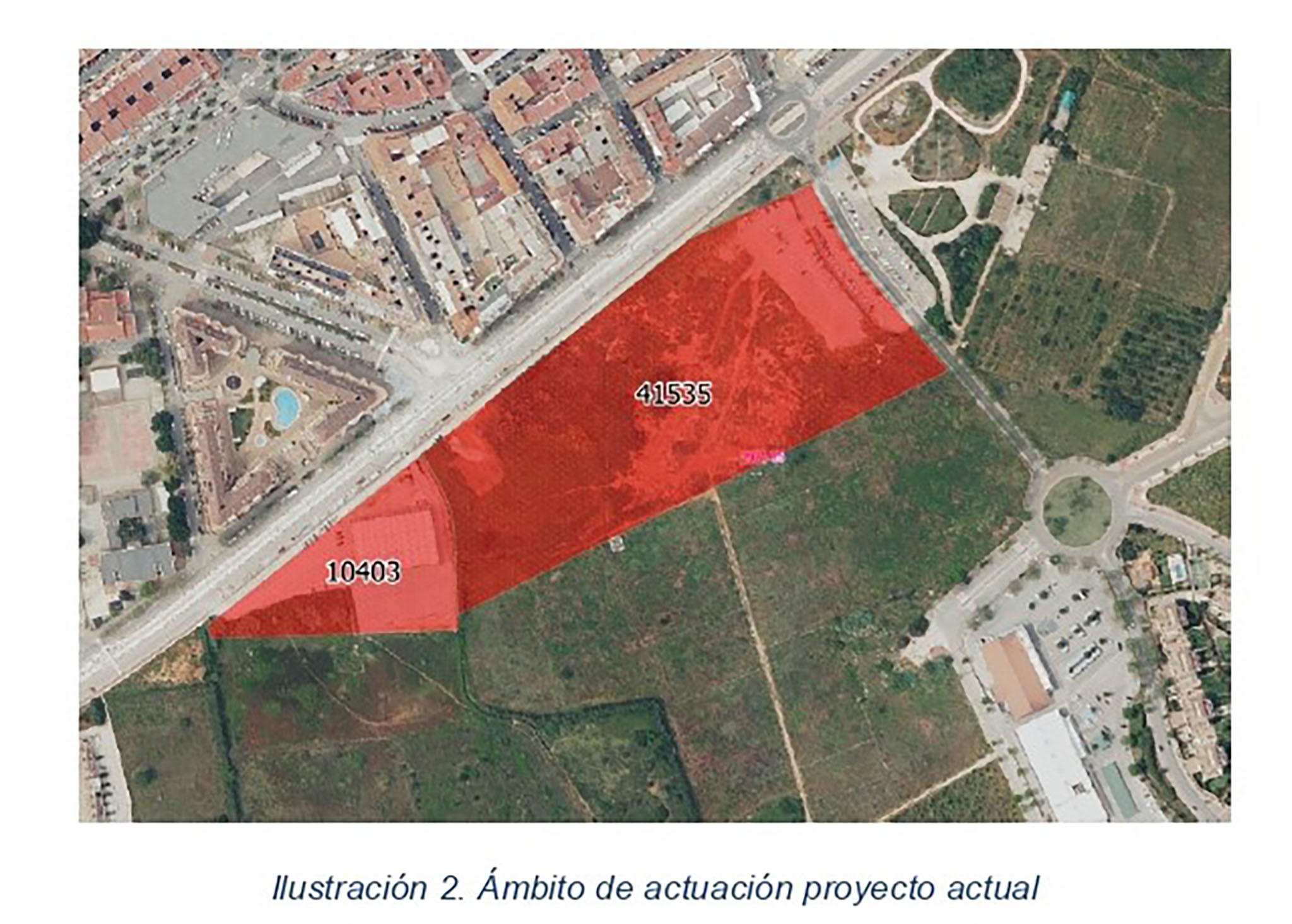 Zona de actuación del proyecto