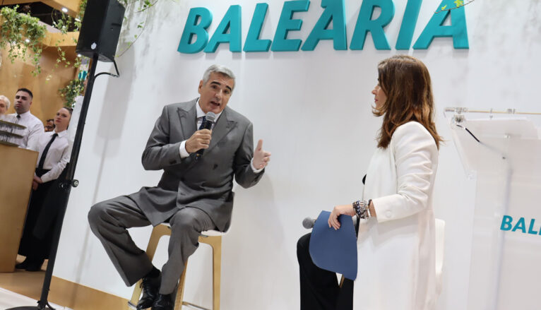 Adolfo Utor, presidente de Baleària, en FITUR