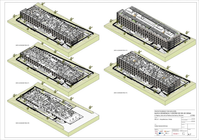 Imagen: Plano de la nueva residencia