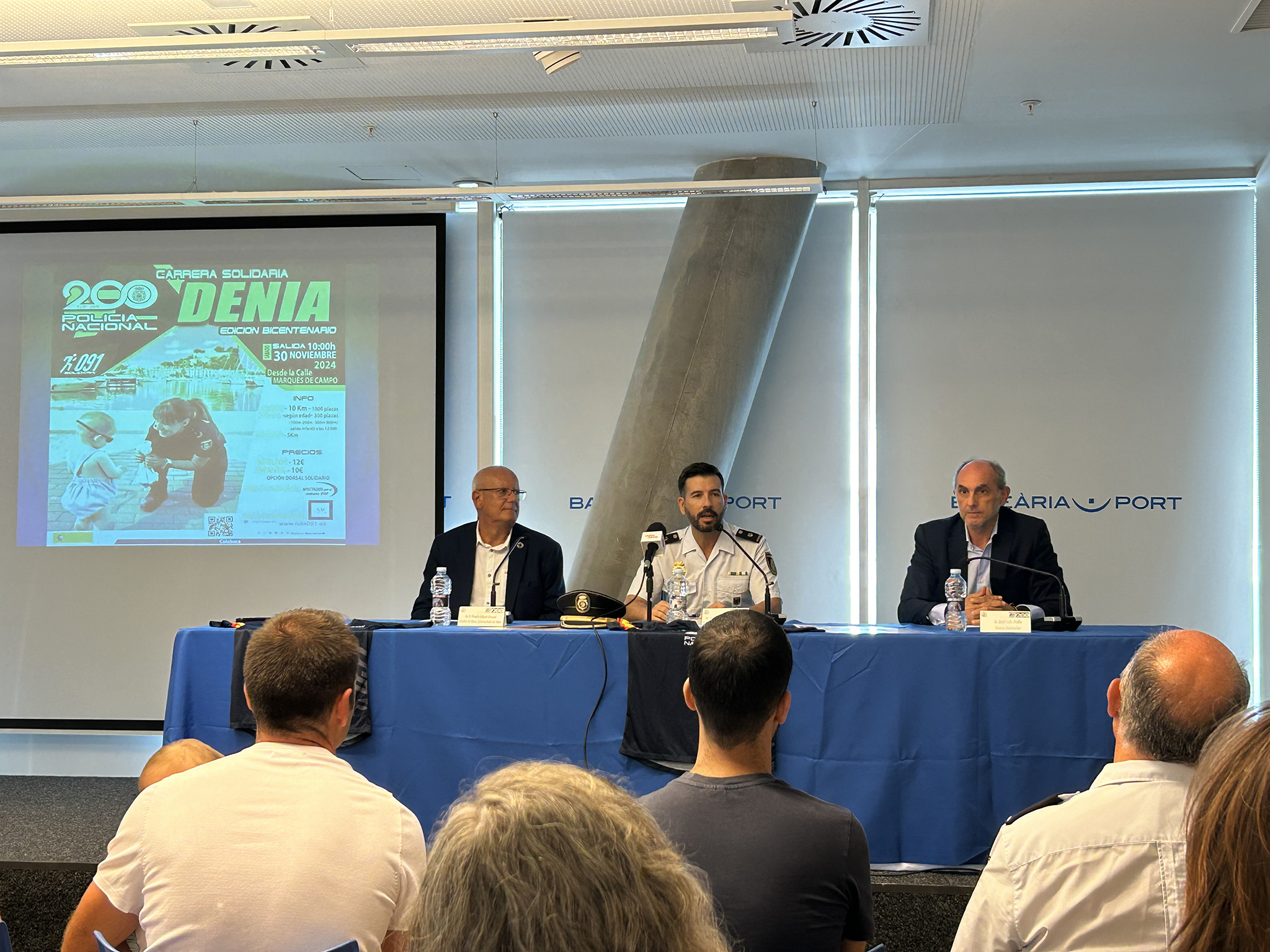 Vicent Grimalt, José Luis Fajardo y José Luis Fraile