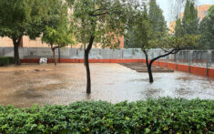 la lluvia inunda el ceip les vessanes 04