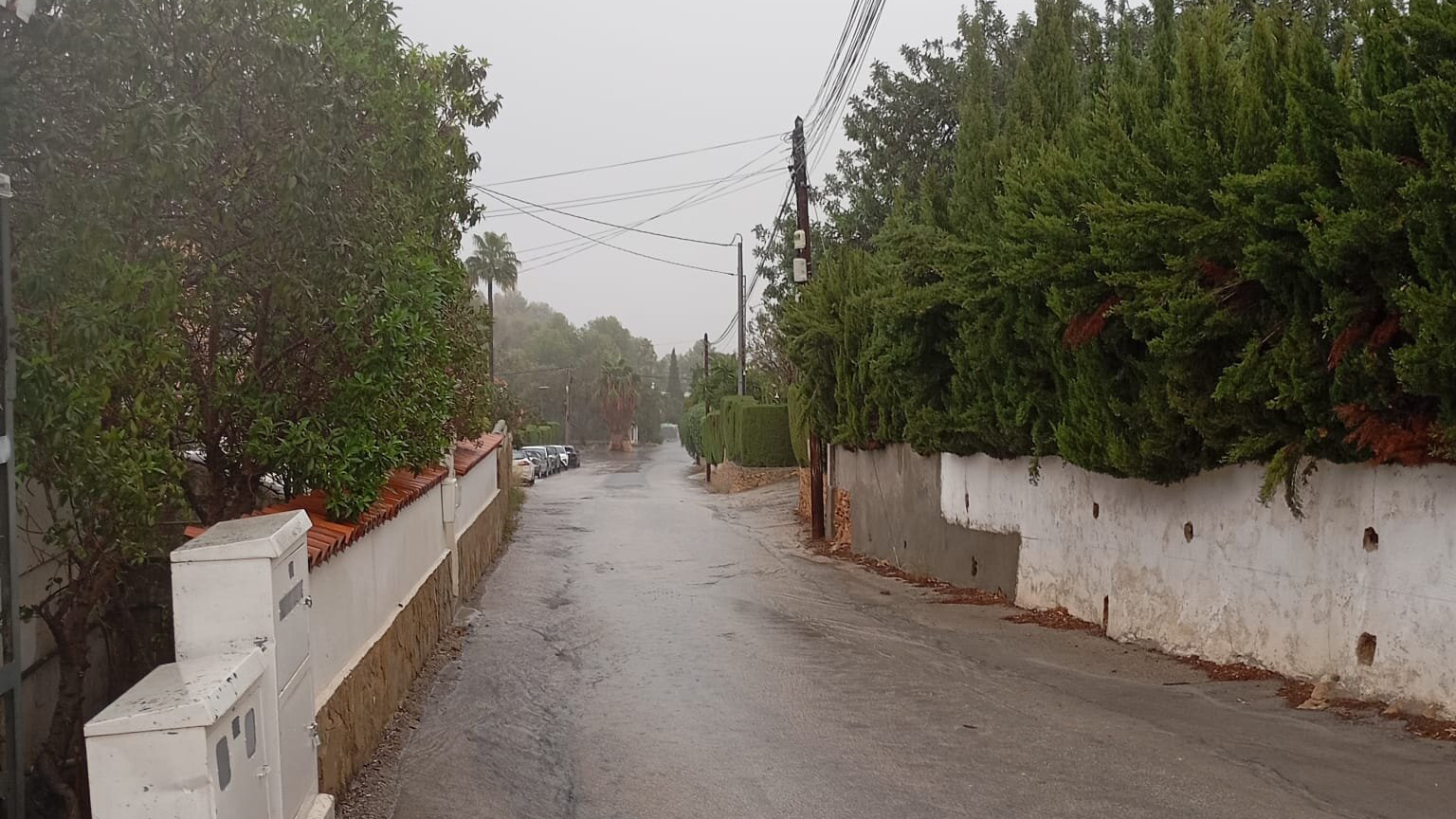 Riadas en la zona del Montgó