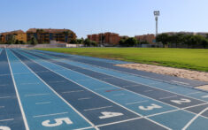 pista de atletismo del polideportivo de denia archivo