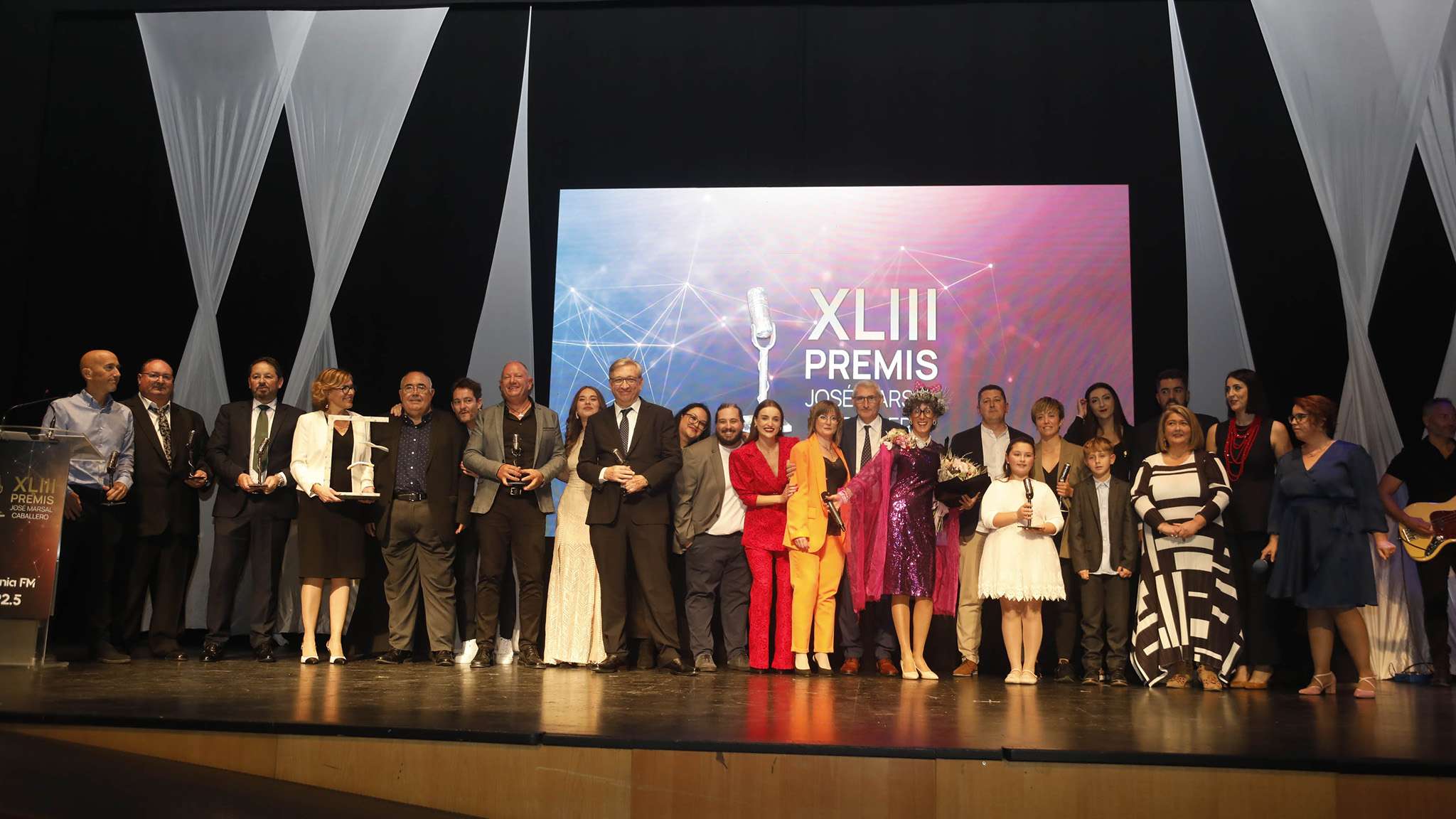 Premiados de los XLIII Premios José Marsal Caballero en Dénia dest