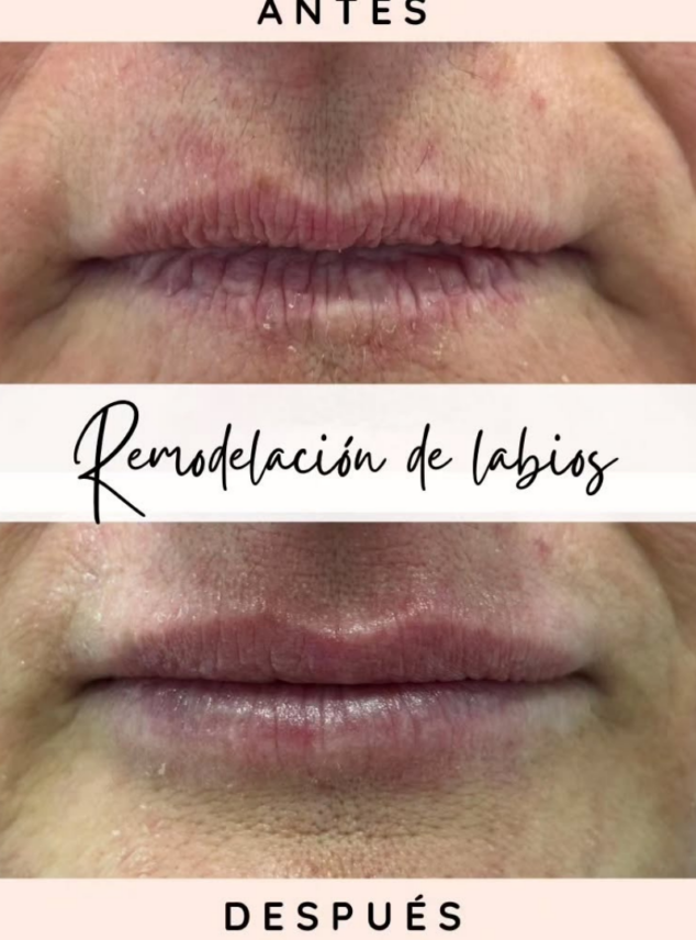 labios naturales y perfectamente perfilados para realzar tu belleza