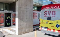 ambulancia de soporte vital basico en urgencias del hospital de denia