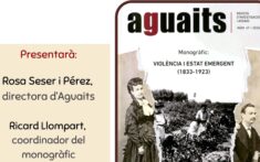 portada de la apresentacion de la revista aguaits