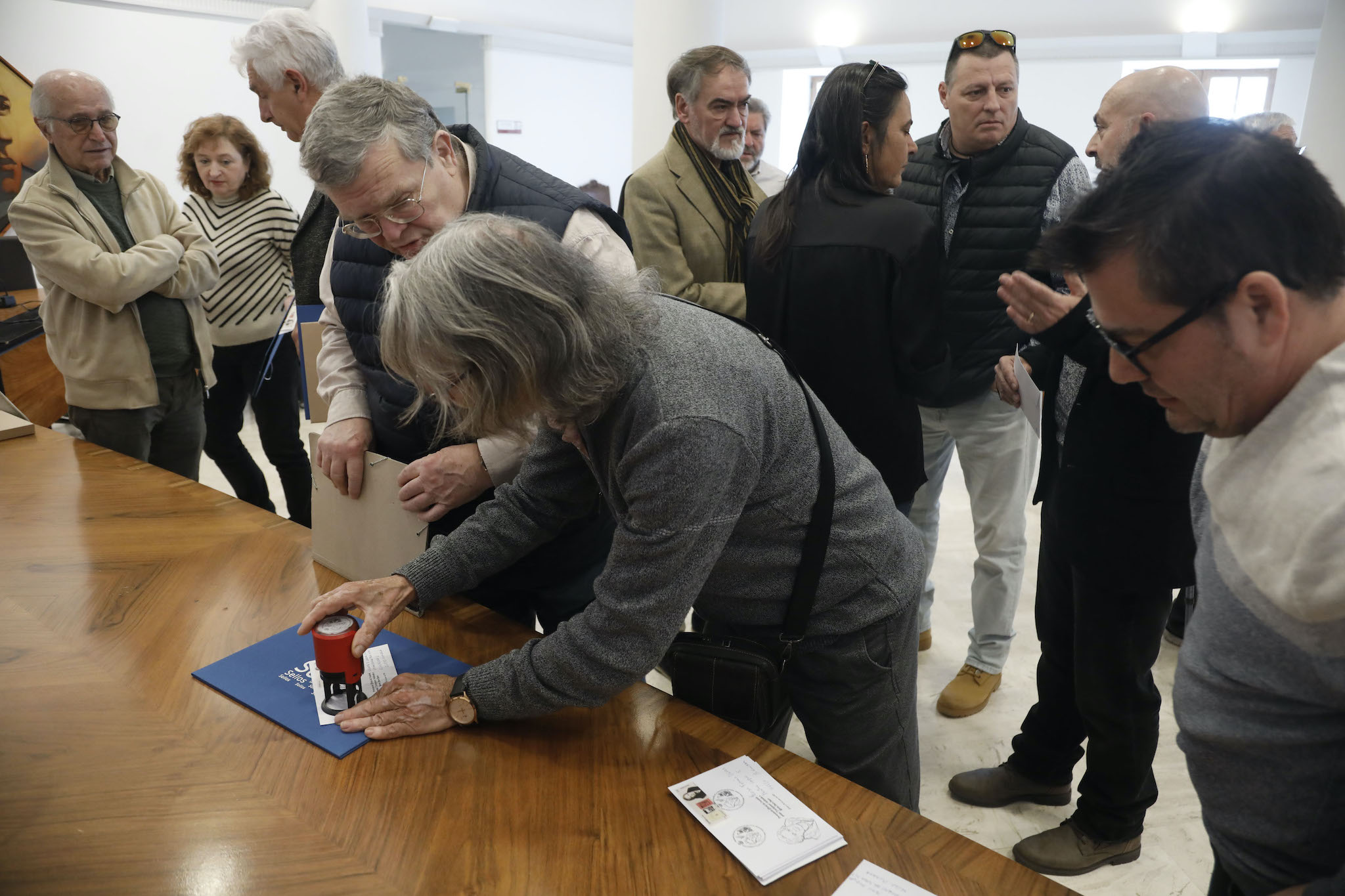 Presentación del sello de Maria Ibars en Dénia 1