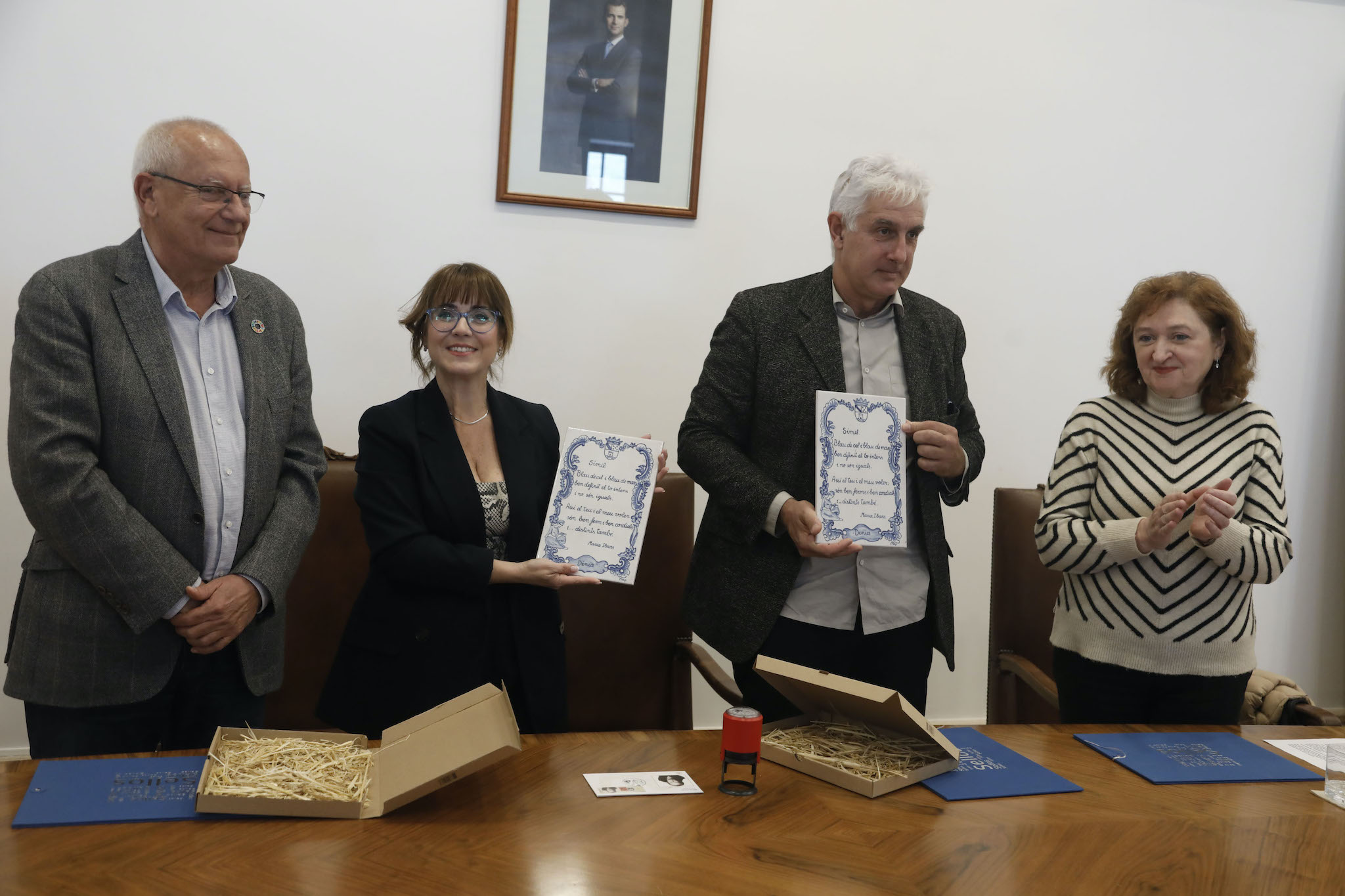 Presentación del sello de Maria Ibars en Dénia 19