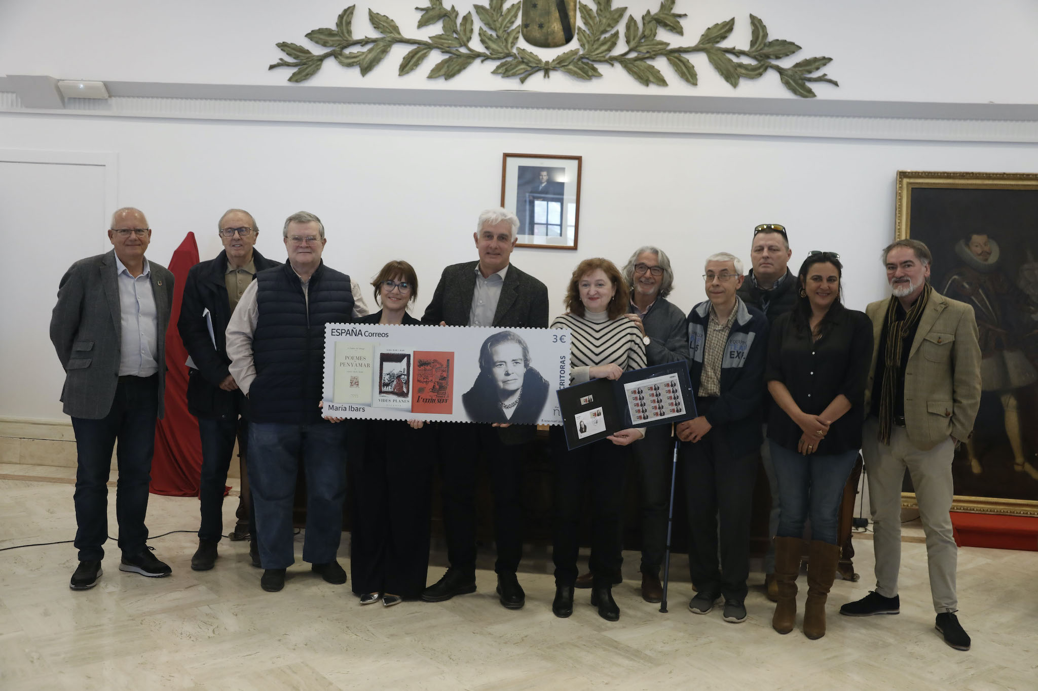 Presentación del sello de Maria Ibars en Dénia 22