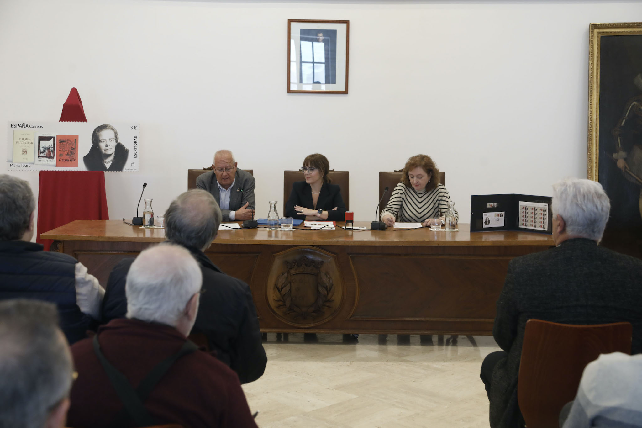 Presentación del sello de Maria Ibars en Dénia 8