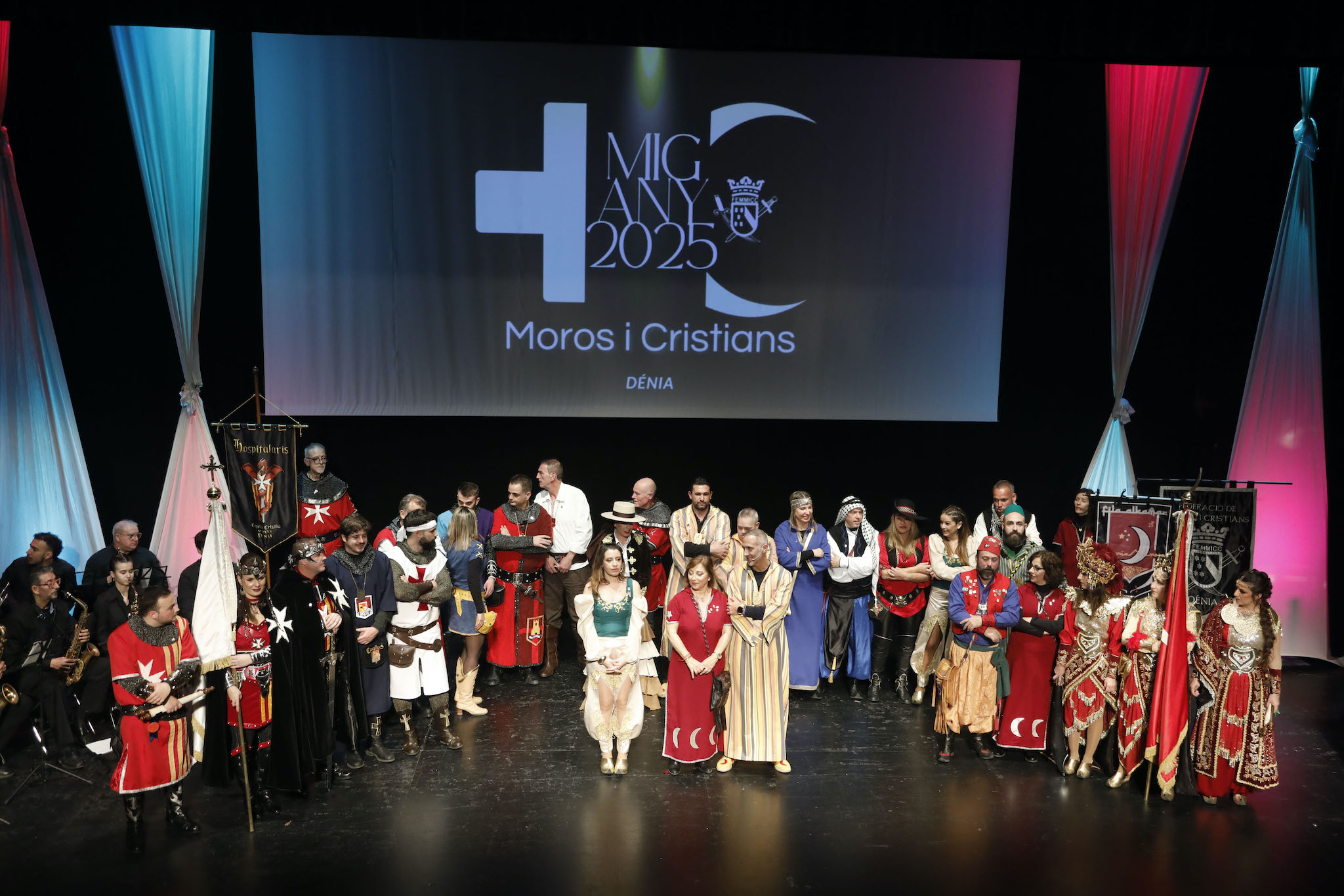 Arranca el Mig Any 2025 de los Moros y Cristianos de Dénia 100