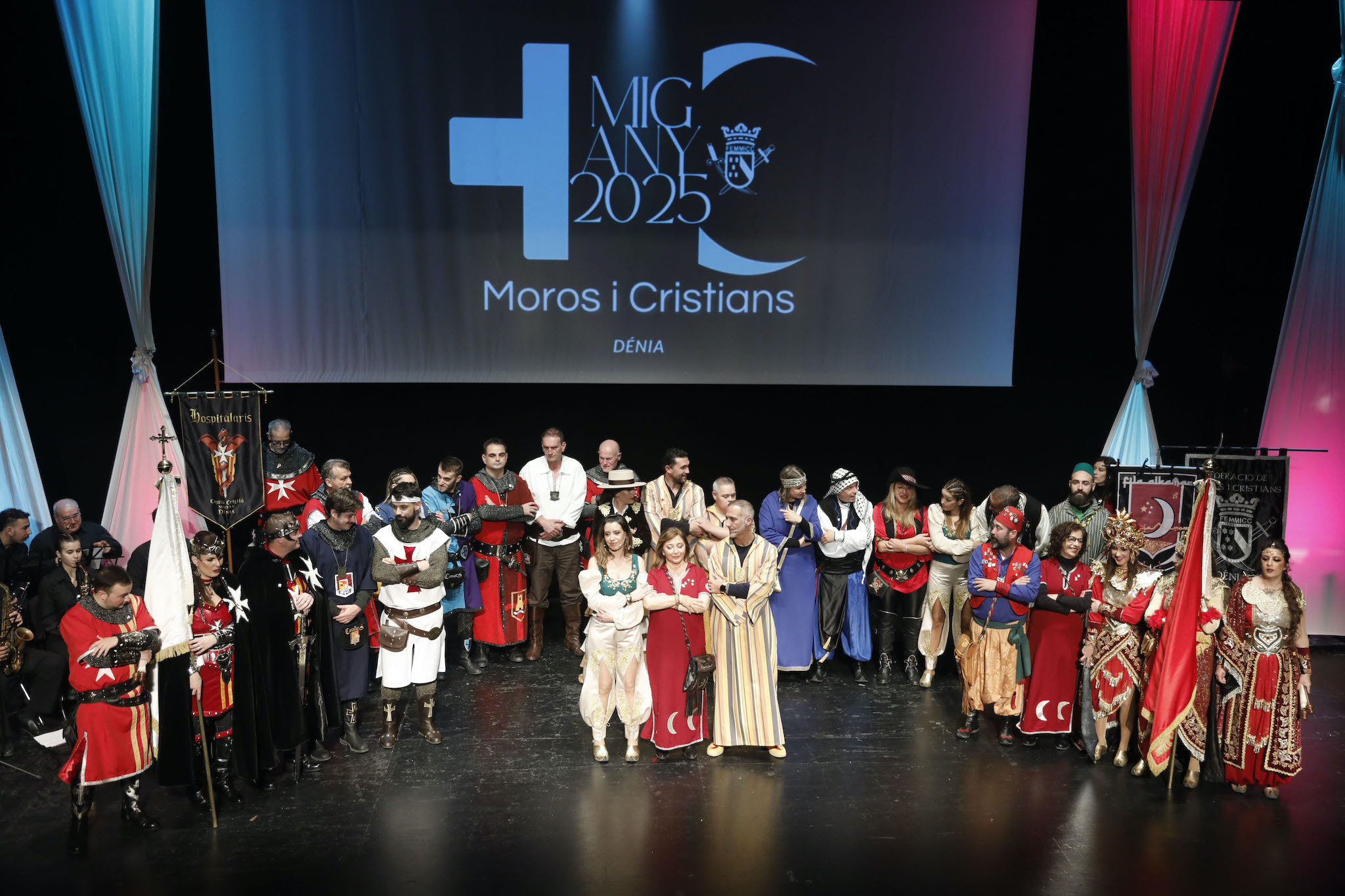 Arranca el Mig Any 2025 de los Moros y Cristianos de Dénia 33