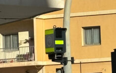 caja de radar movil instalada en denia