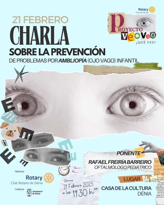 Imagen: Cartel charla «Veo veo ¿qué ves?»