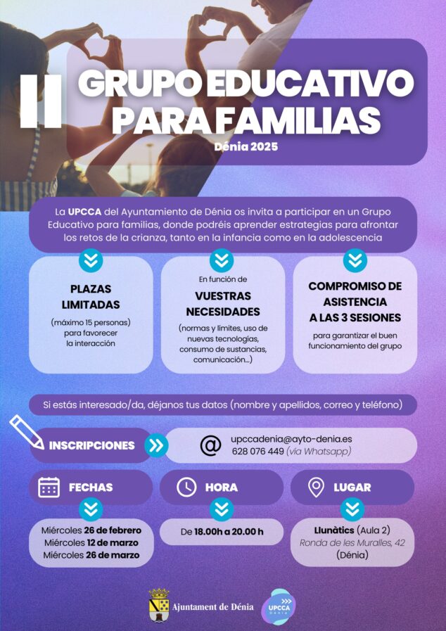 Imagen: Cartel grupo educativo UPPCA